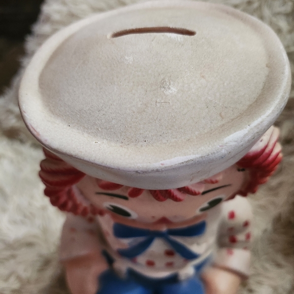 Vintage Raggedy Andy/Ann series coin bank - Picture 2 of 5